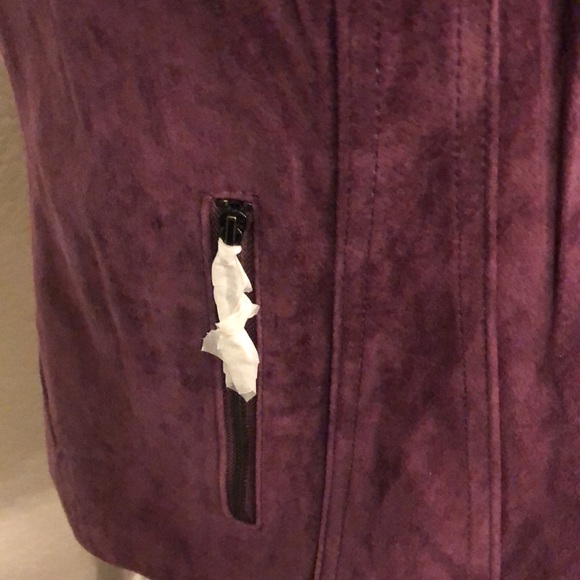 NEW Hal Rubinstein washable suede vest - Picture 8 of 14